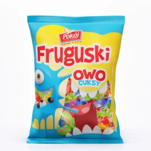 FRUGUSKI wor. 170g cukierki "mamba" smaki cytryna/limetka, truskawka, pomarańcza, czarna porzeczka